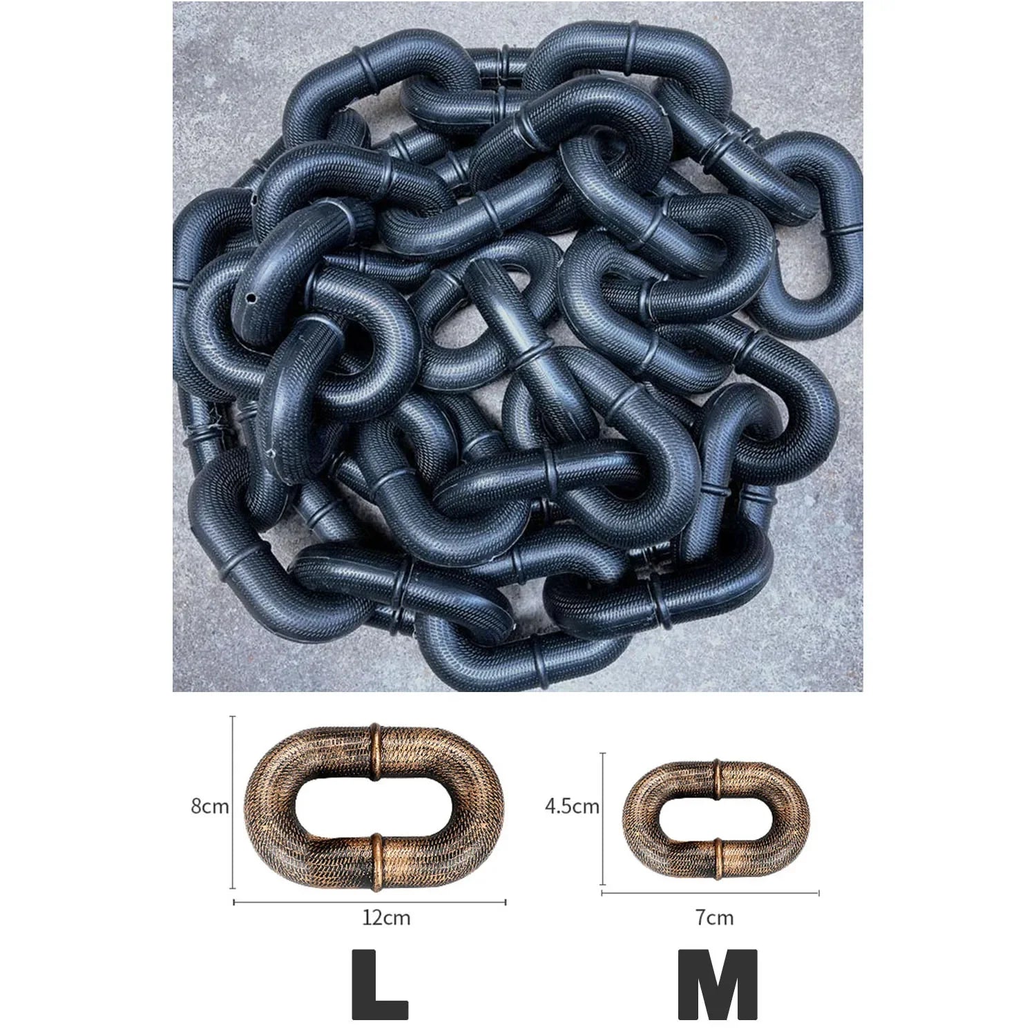 Lightweight Plastic Chain for Cats & Dogs