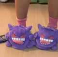 Gengar Shadow-Step: Gamer Plush Slippers